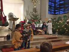 Kinderchristmette mit Krippenspiel in St Maria